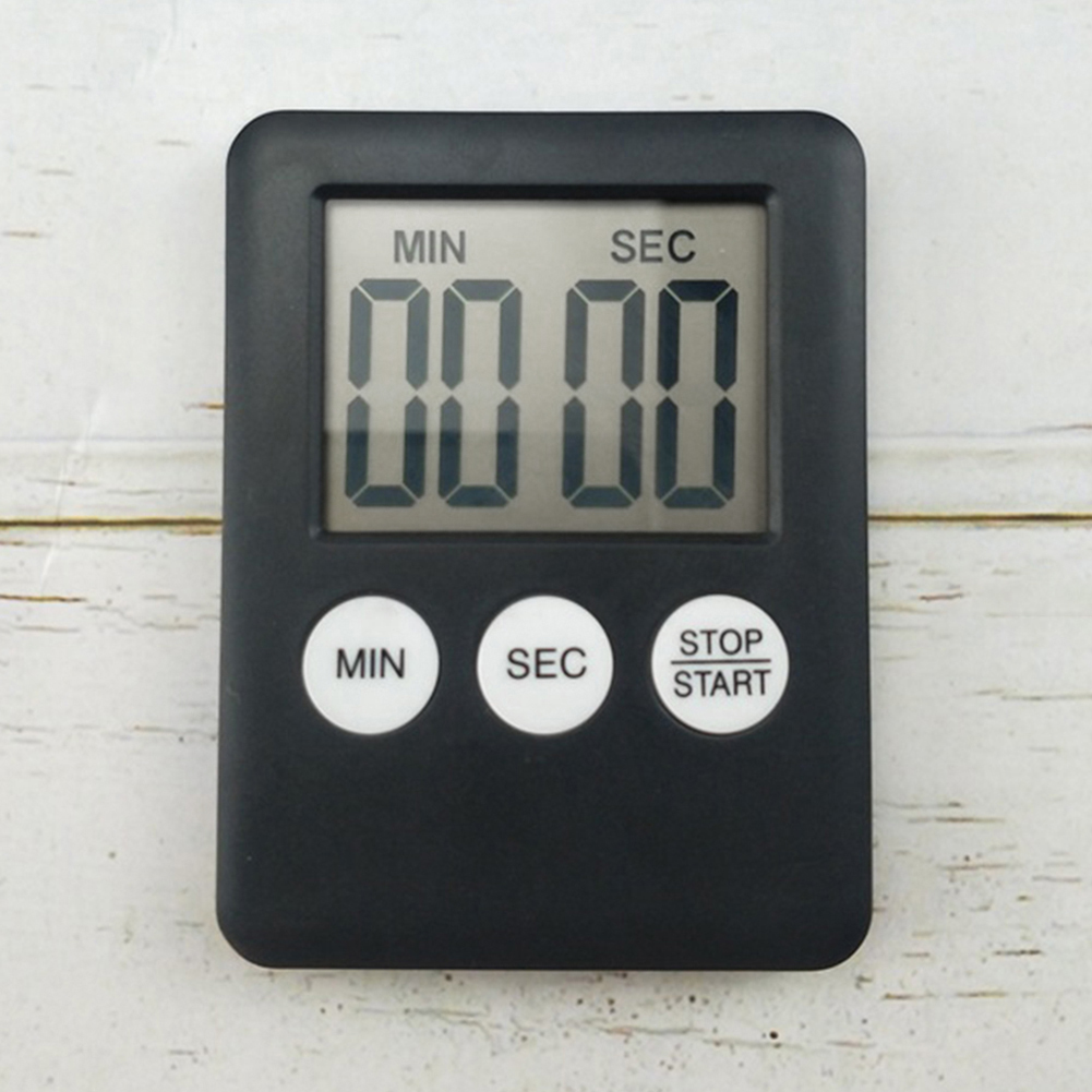 Digital Alarm Clock - นาฬิกาปลุกดิจิตอลสำหรับกีฬา นาฬิกาจับเวลาอิเล็กทรอนิกส์อเนกประสงค์ จอแสดงผล LCD ขนาดเล็ก สำหรับออกกำลังกาย
