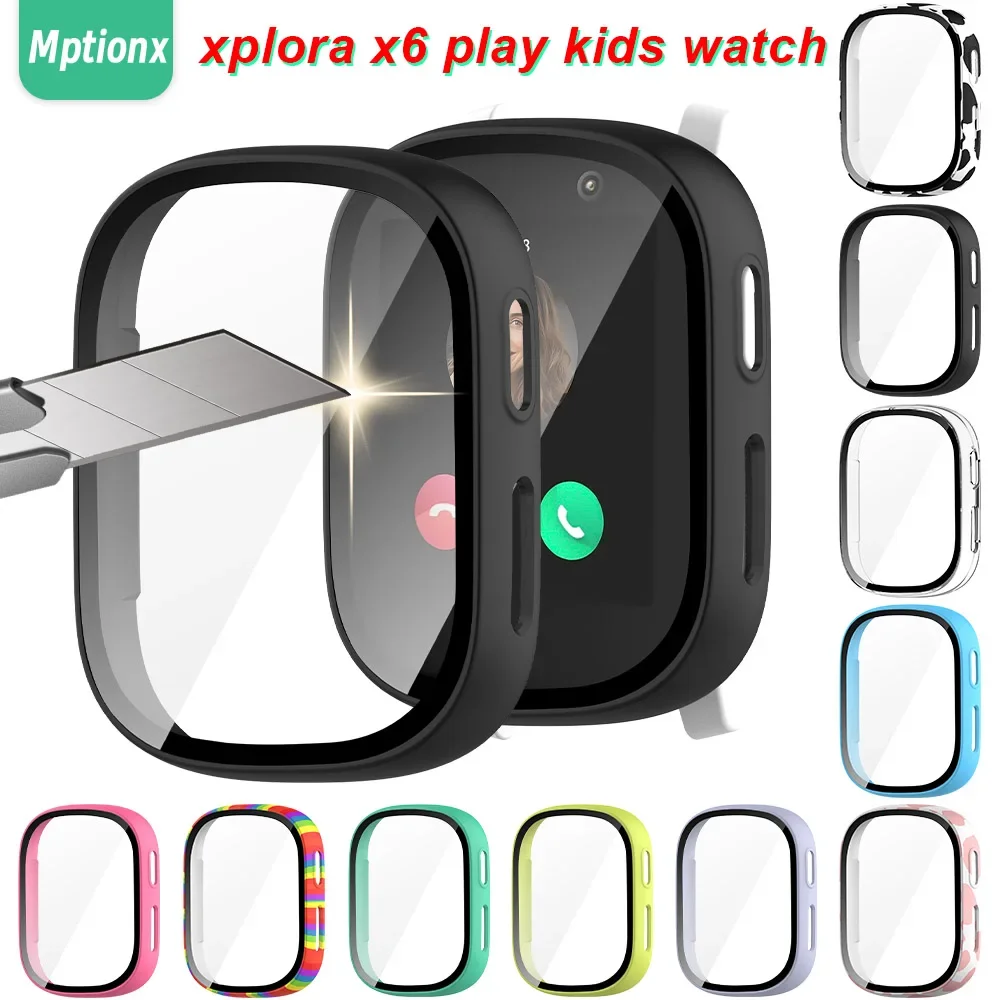 Smart Watch Kids - เคสสำหรับ xploar X6 Play อุปกรณ์ป้องกันหน้าจอสมาร์ทวอท์ชสำหรับเด็กอุปกรณ์เสริมสำหรับ xplora