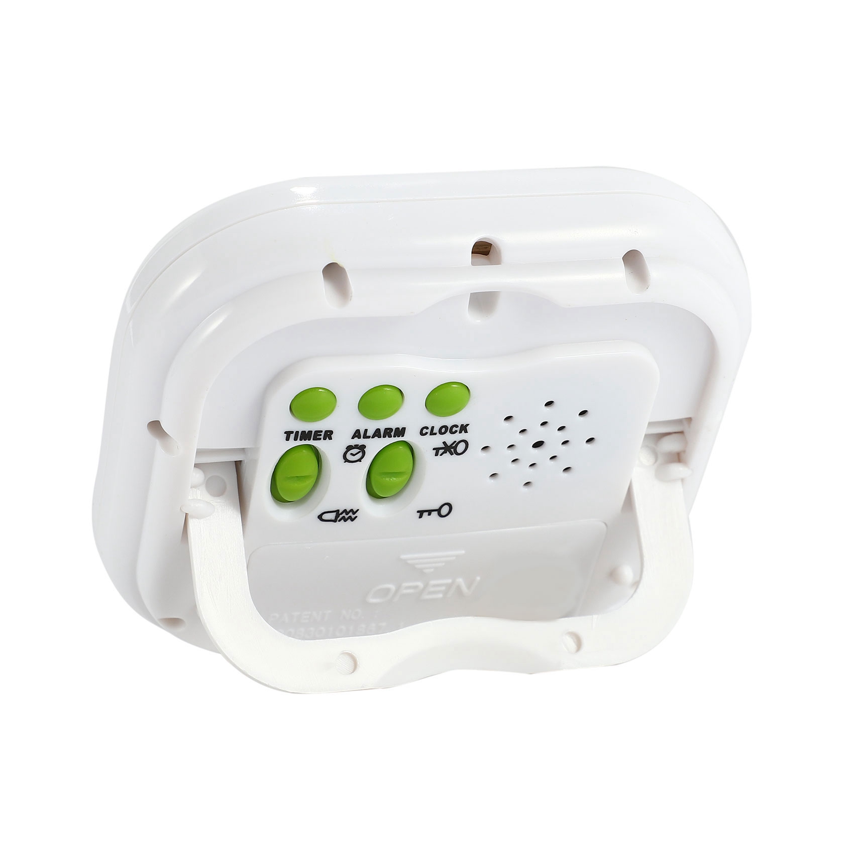 Electronics And Gadgets G - AT21-นาฬิกาปลุกแบบสั่น Luminova LED ตัวจับเวลาแบบดิจิตอลนาฬิกาอิเล็กทรอนิกส์แคนดี้นาฬิกาตั้งโต๊ะจอแสดงผลนาฬิกานักเรียนอุปกรณ์ตั้งโต๊ะ