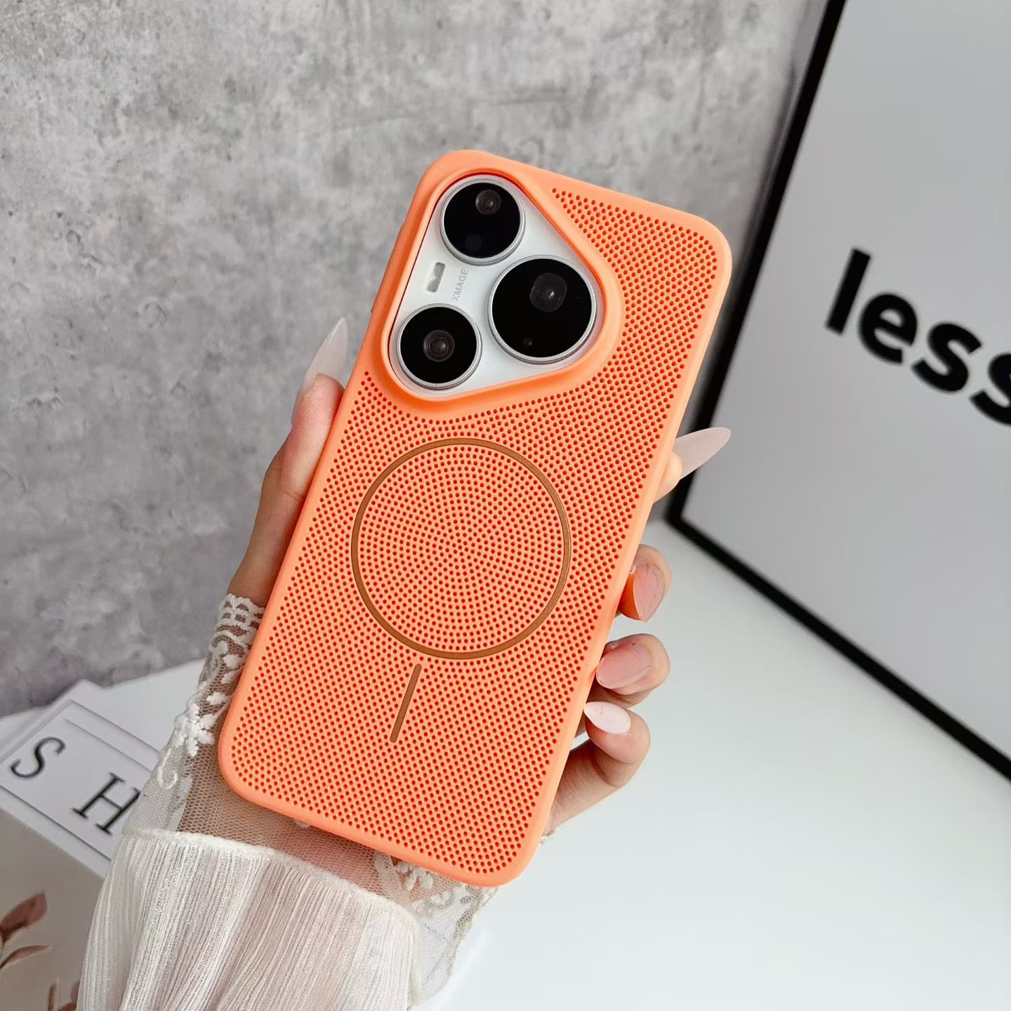 Huawei Pura 70 - เคสแม่เหล็กสำหรับ Magsafe ระบายความร้อนได้ดี สำหรับ Huawei Pura