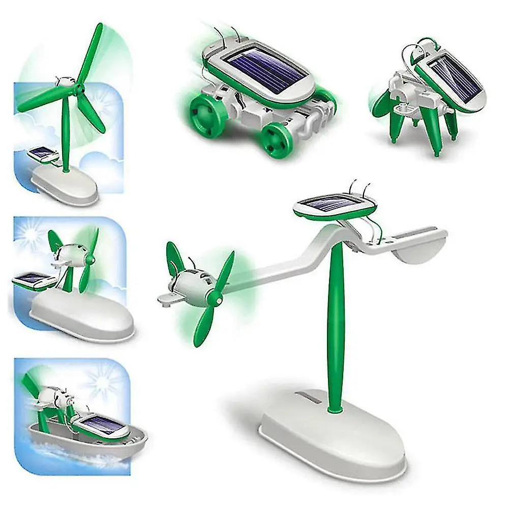 ชุดหุ่นยนต์พลังแสงอาทิตย์6-in- - Electronics Gadgets For Kids บทวิจารณ์และราคา