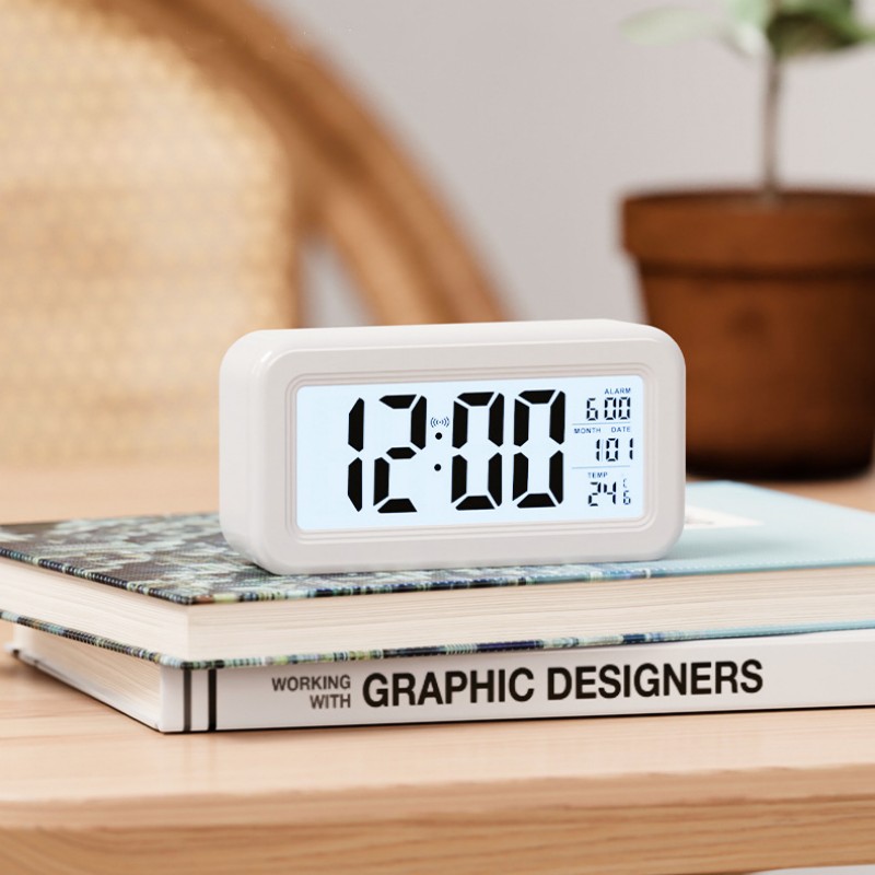 นาฬิกาปลุกดิจิตอลแบบใช้แบตเตอร - Modern Electronics Gadgets บทวิจารณ์และราคา