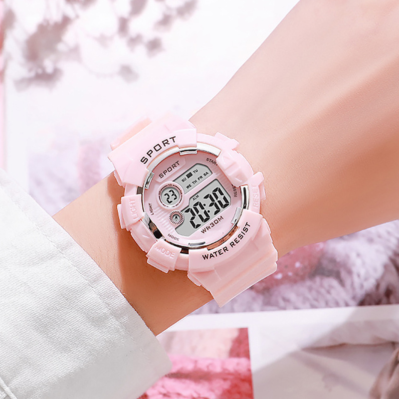 แฟชั่นนาฬิกาเด็กส่องสว่างกันน้ - Smart Watch Kids บทวิจารณ์และราคา