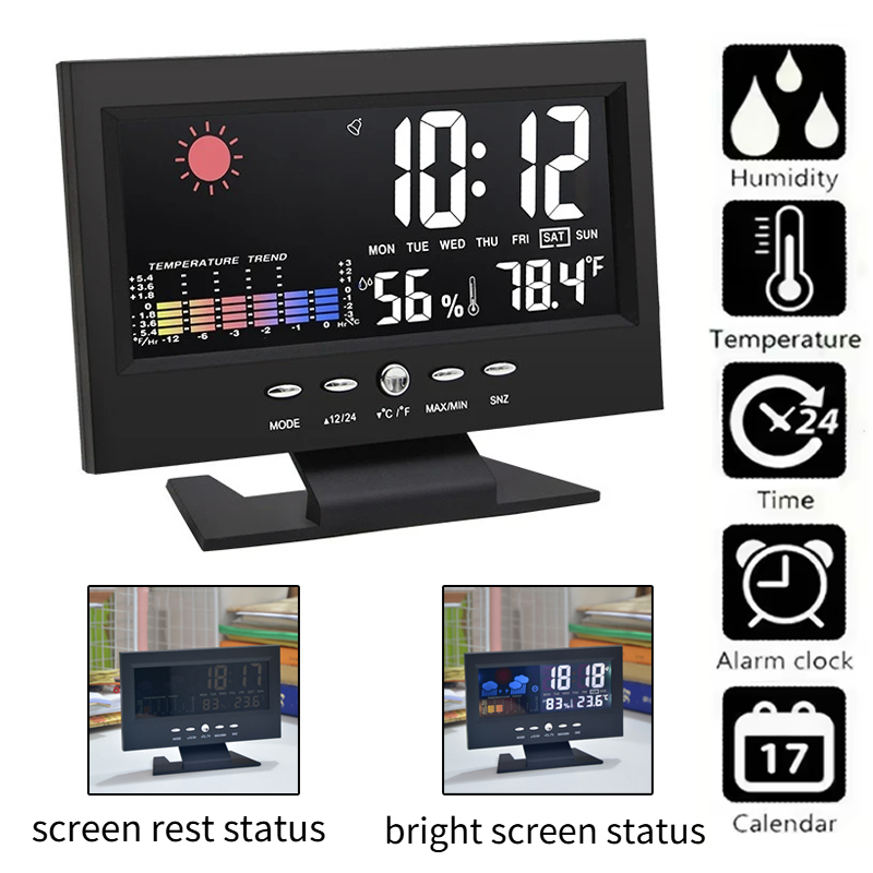 นาฬิกาอิเล็กทรอนิกส์หน้าจอสีอเ - Modern Electronics Gadgets บทวิจารณ์และราคา
