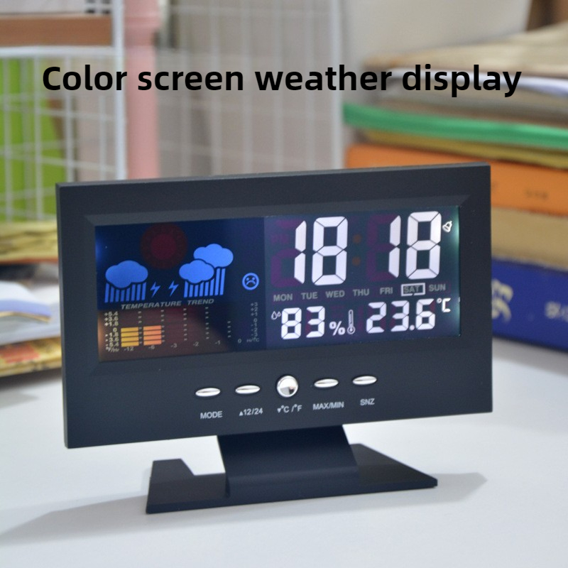 นาฬิกาอิเล็กทรอนิกส์หน้าจอสีอเ - Modern Electronics Gadgets บทวิจารณ์และราคา