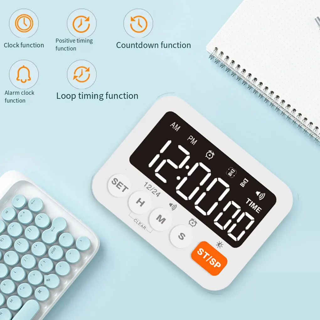 ตัวจับเวลาทำอาหาร นาฬิกาปลุกดิ - Electronics And Gadgets G บทวิจารณ์และราคา