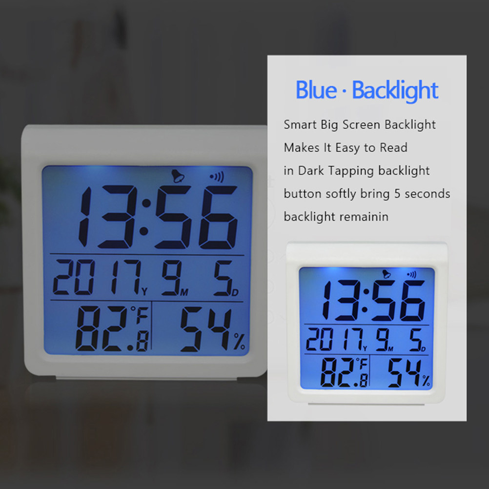 นาฬิกาปลุกดิจิตอลแบบตั้งโต๊ะพร - Digital Alarm Clock บทวิจารณ์และราคา