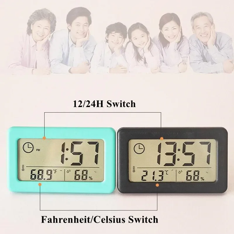 นาฬิกาแขวนอุณหภูมิและความชื้นม - Modern Electronics Gadgets บทวิจารณ์และราคา