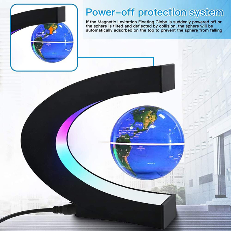 ลูกโลกแม่เหล็กลอยได้ ไฟ LED แผ - Modern Electronics Gadgets บทวิจารณ์และราคา