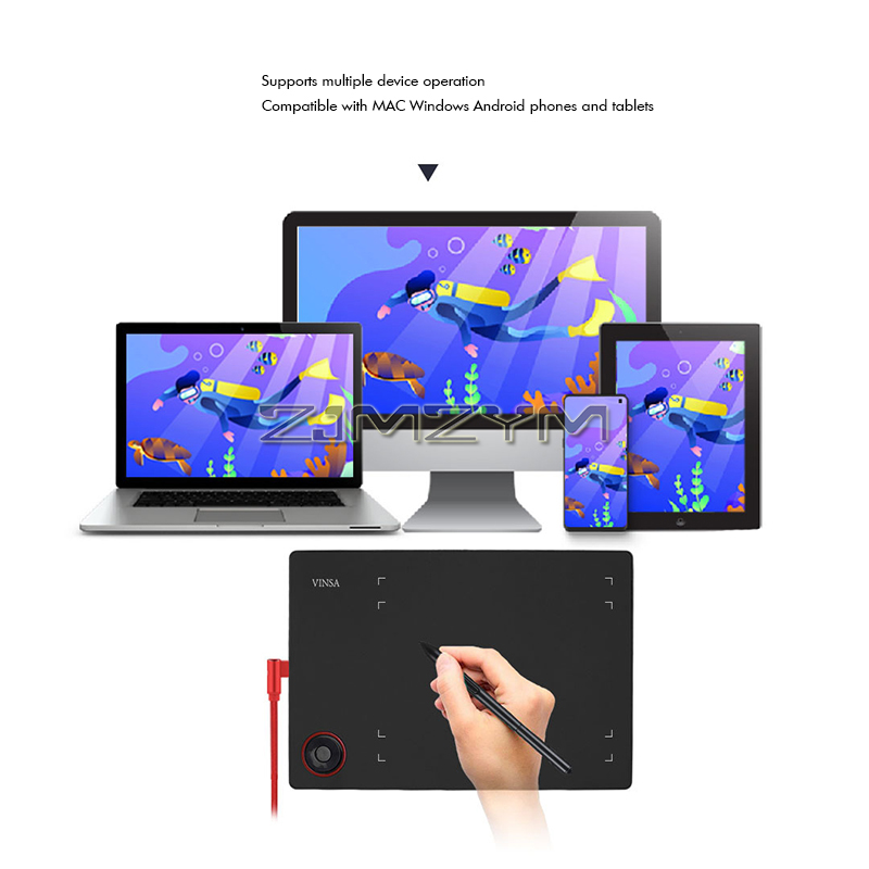 แท็บเล็ตวาดรูปกราฟิกแท็บเล็ตขน - Digital Drawing Tablet บทวิจารณ์และราคา