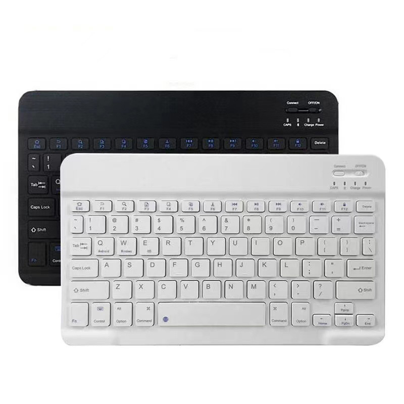 คีย์บอร์ดบลูทูธ RGB 7สีคีย์บอร - Wireless Keyboard Mini บทวิจารณ์และราคา